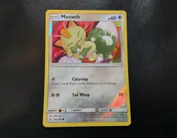 Meowth 147/214 Unbroken Bonds Reverse Holo Pokemon Card LP - Image 1
