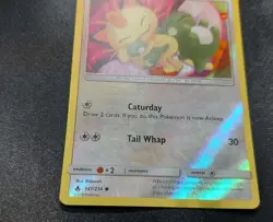 Meowth 147/214 Unbroken Bonds Reverse Holo Pokemon Card LP - Image 2