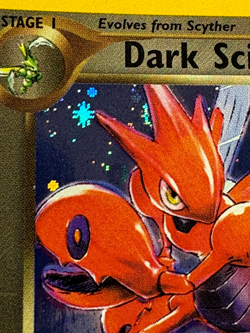 Dark Scizor 9/105 - Neo Destiny Holo MP Swirl Card - Image 5