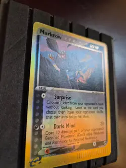 Pokemon TCG Murkrow 47/100 Sandstorm Reverse Holo LP+ - Image 2