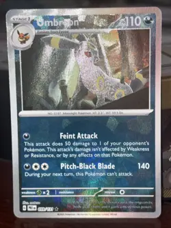 Umbreon (Poke Ball Pattern) 059/131 Holo Prismatic Evolutions Pokemon Holo NM - Image 1