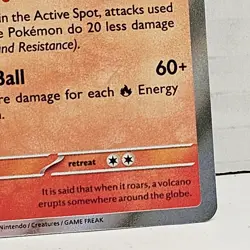 Entei 112/091 Paldean Fates Shiny Rare Holo Pokemon NM - Image 3