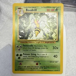 Beedrill - Rare - Base Set - 8/108 Pokemon TCG - NM - Image 1