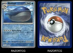 WAILORD 041/159 R JOURNEY TOGETHER POKEMON REVERSE HOLO NM/M - Image 3