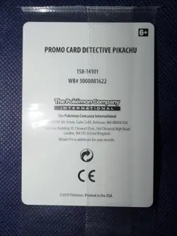 [SEALED] Pokemon Detective Pikachu SM190 Stamped Holo Promo - Image 2