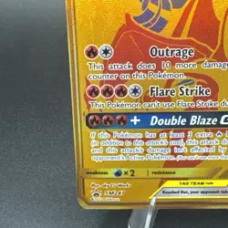 Reshiram & Charizard GX SM247 Tag Team Gold Sun & Moon Promo Pokemon English NM - Image 5