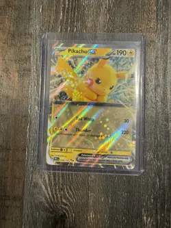 Pikachu ex 028/131 Double Rare Prismatic Evolutions Pokemon - Image 1