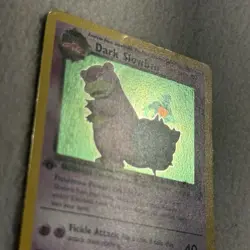 💥 Dark Slowbro 12/82 Holo Foil Rare WOTC Pokemon Vintage Team Rocket Set 2000 - Image 2