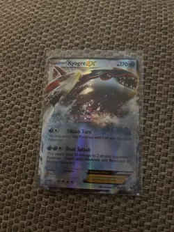 The Pokemon Company Kyogre EX 26/108 Dark Explorers Ultra Rare Holo 170HP - Image 1