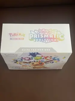 Pokemon TCG Scarlet & Violet—Prismatic Evolutions ETB - Image 5