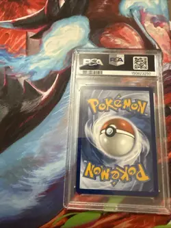 2025 POKEMON MEGA EVOLUTION PROMO EN #022 PHANTASMAL FLAMES ETB PSA 8 - Image 2
