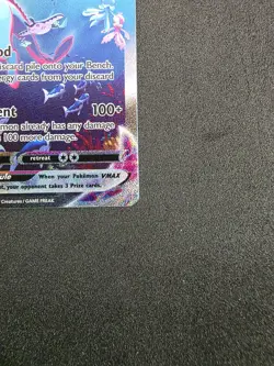 Pokemon TCG Vaporeon VMAX SWSH182 Holo Promo English 320 HP VMAX - Image 4
