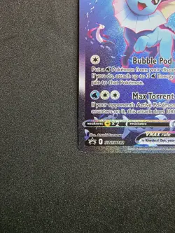Pokemon TCG Vaporeon VMAX SWSH182 Holo Promo English 320 HP VMAX - Image 5
