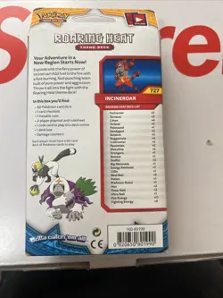 Pokemon Sun and Moon Roaring Heat Theme Deck Incineroar - Image 2