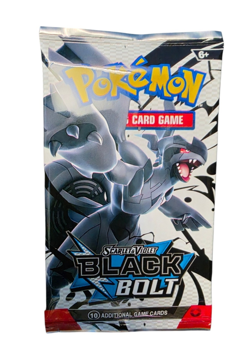 Pokemon TCG Scarlet & Violet—Black Bolt Booster Pack 10 Cards English - Image 1