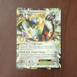 Pokemon Registeel EX 81/124 Dragons Exalted Holo Ultra Rare English 180HP - Image 1