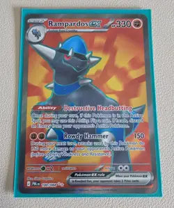 Rampardos EX 100/84 Pokemon Pitch Black NM - - Pre-release - Image 1