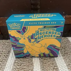 Pokemon TCG Mega Evolution Ascended Heroes Elite Trainer Box 65 Cards English - Image 1