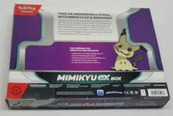 Pokemon Mimikyu ex Collection Box NEW IN STOCK FACTORY SEALED - Image 2