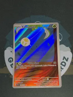 Pokemon TCG 199/198 Tarountula Illustration Rare Scarlet & Violet Base Set NM - Image 1