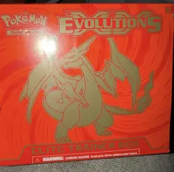 2016 Pokemon XY Evolutions Elite Trainer Box Sealed Case Chase the Charizard! - Image 1