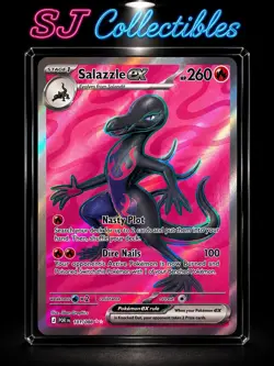 Salazzle ex 101/88 Double RareFull Art Pokemon Perfect Order-Mint - Image 1