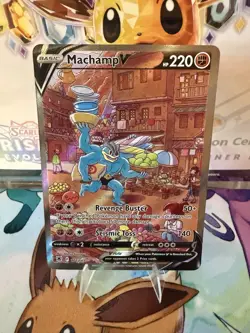 Machamp V (Alternate Full Art) SWSH10: Astral Radiance 172/189 Pokemon Card Holo - Image 1