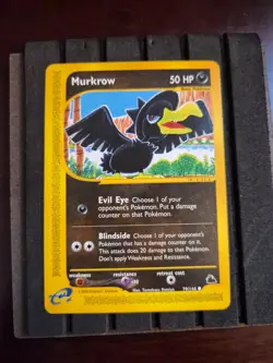 Pokemon TCG Murkrow 79/144 Skyridge Non holo NM - Image 1