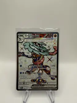 Greninja ex 198/167 Ultra Rare Full Art Twilight Masquerade Pokemon Card NM - Image 1