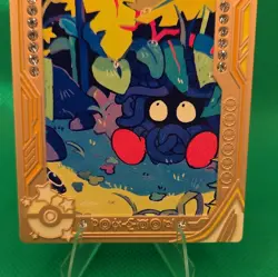 Pokemon Tangela Masterball Gold Metal Diamond Collectible Card - Image 3