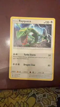 Rayquaza 106/145 Rare Guardians Rising Pokemon Near Mint - Image 1