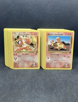 Complete Pokemon Gym Challenge Common Uncommon Set NM-PL WOTC Vintage Original - Image 1
