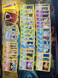 Complete Pokemon Gym Challenge Common Uncommon Set NM-PL WOTC Vintage Original - Image 3