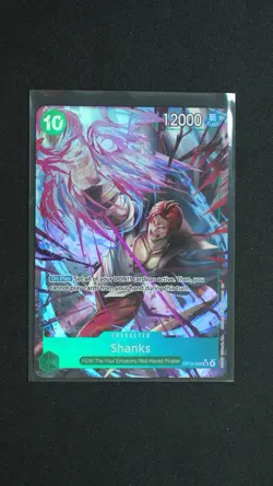 Shanks (028) (Alternate Art) OP13-028 Carrying On His Will One Piece Foil NM - Image 1