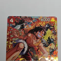 SHIPS TODAY One Piece Monkey.D.Luffy Alt Art OP16-015 The Time of Battle ENGLISH - Image 3