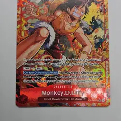SHIPS TODAY One Piece Monkey.D.Luffy Alt Art OP16-015 The Time of Battle ENGLISH - Image 4