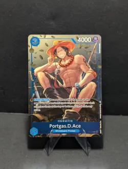 Portgas D. Ace P-074 Promo Tin Pack Set Vol. 2 One Piece TCG NM - Image 1