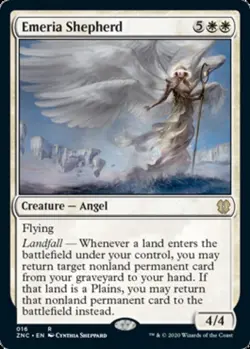Emeria Shepherd Light Play, English Magic the Gathering MTG Commander Zendikar R - Image 1