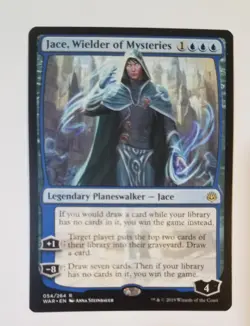 Jace, Wielder of Mysteries MTG WAR 54 Rare NM Wincon Planeswalker - Image 1