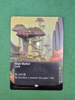 MTG High Market 0153 (Borderless) GALAXY FOIL Edge of Eternities: Stellar Sights - Image 3
