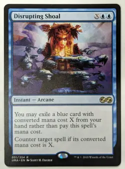 Ultimate Masters DISRUPTING SHOAL NM Magic MTG - Image 1