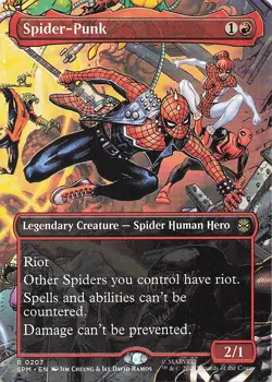 Spider-Punk (0207) (Borderless) Marvel's Spider-Man Regular - Image 1
