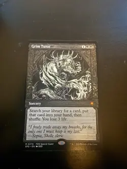 Grim Tutor (Showcase) Special Guests Regular - Image 1