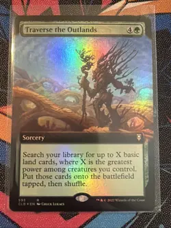 Traverse the Outlands (Extended)Commander Legends: Battle for Baldur's Gate Foil - Image 1