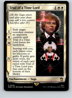 Magic the Gathering Trial of a Time Lord Universes Beyond: Doctor Who MTG - Image 1