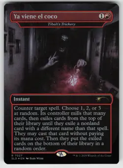 Ya viene el coco - Tibalt's Trickery (Rainbow Foil) 7027 MTG - Image 1