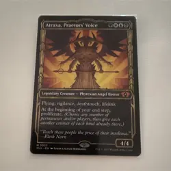 Wizards of the Coast MTG Atraxa, Praetors' Voice MUL #0033 Borderless Mythic - Image 1