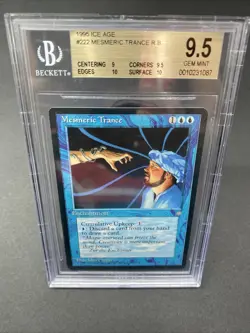 1995 MTG Mesmeric Trance BGS 9.5 Gem Mint Ice Age Vintage Magic - Image 1