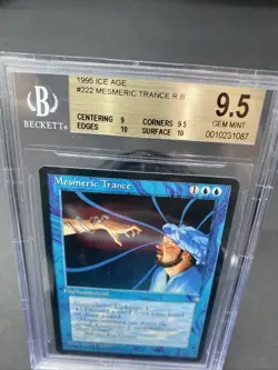 1995 MTG Mesmeric Trance BGS 9.5 Gem Mint Ice Age Vintage Magic - Image 3