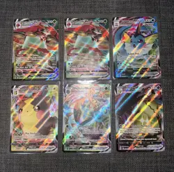 Pokemon TCG VMAX Lot Of 6 - Evolving Skies, Shining Fates, Brilliant Stars Vivid - Image 1